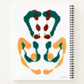 Inkblot Art Notitieboek (Achterkant)