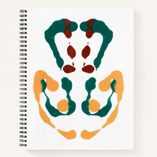 Inkblot Art Notitieboek (Voorkant)