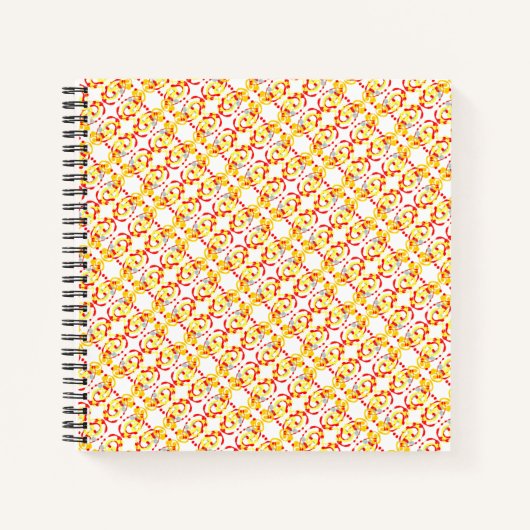 Inkblot Art Notitieboek (Voorkant)