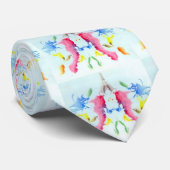 Inkblot Neckties (kaart 10) Stropdas (Opgerold)