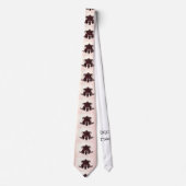 Inkblot Neckties (kaart 4) Stropdas (Voorkant)
