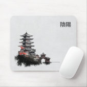 Inkbrush Pagoda Muismat (Met muis)