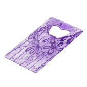 Inked Flowers Ouverture de bouteille (Devant Angle)