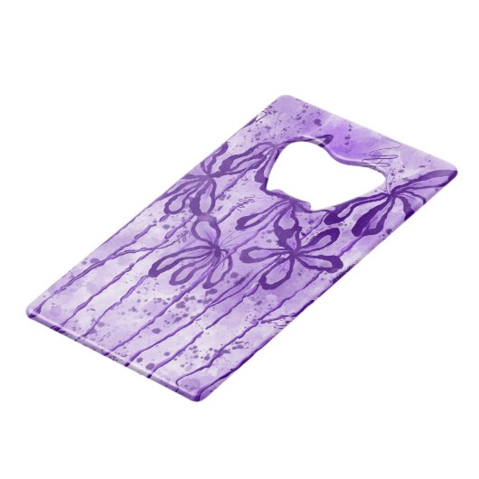 Inked Flowers Ouverture de bouteille (Dos Angle)