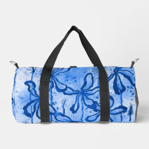 Inked Lelies - Blauw Plunjezak
