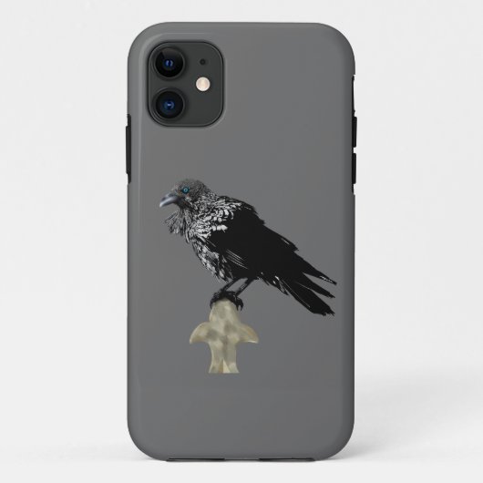 Inked Raven Case-Mate iPhone Case (Achterkant)