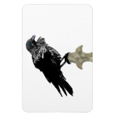 Inked Raven Magneet (Verticaal)