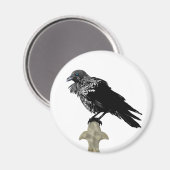 Inked Raven Magneet (Voorkant / Achterkant)