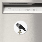 Inked Raven Magneet (Insitu (Vaatwasser))