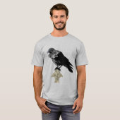 Inked Raven T-shirt (Voorkant volledig)