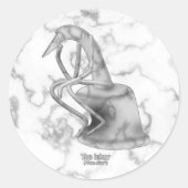 Inker ("Pen") - Ronde Sticker (Voorkant)