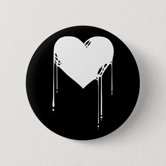 _inkhart ronde button 5,7 cm (Voorkant)