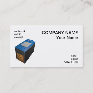 inkjetprintercartridge visitekaartje