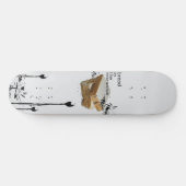 inkofahma x breadinthemicrowave : v.002 skateboard (Horizontaal)