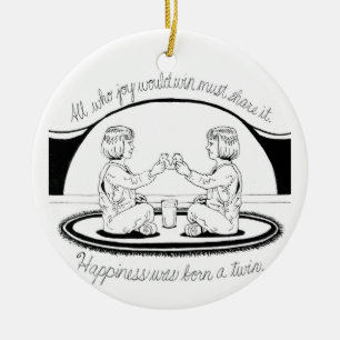 Inkoktober 2018 Dag 29 - Deel Joy Keramisch Ornament