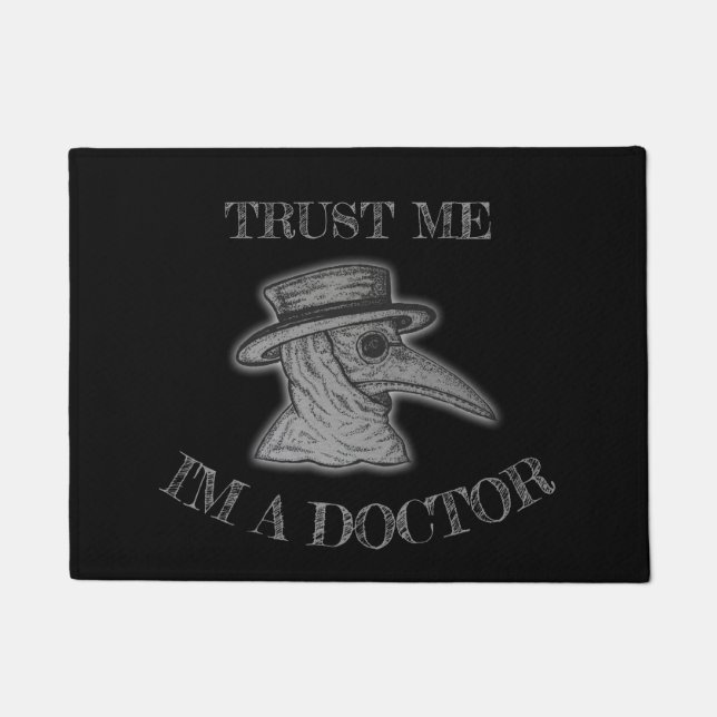 Inkoktober : Plague Doctor Deurmat (Voorkant)