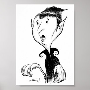 Inkoktober - Vampire Poster