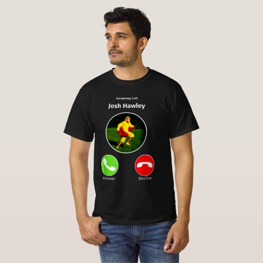 Inkomende call josh hawley t-shirt (Voorkant volledig)