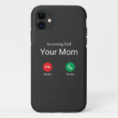 Inkomende oproep van je moeder Case-Mate iPhone case (Achterkant)
