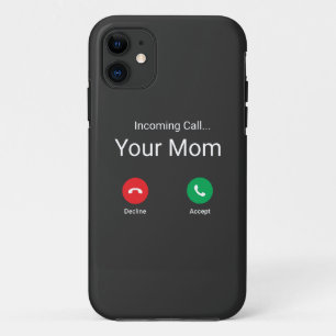 Inkomende oproep van je moeder iPhone 11 hoesje