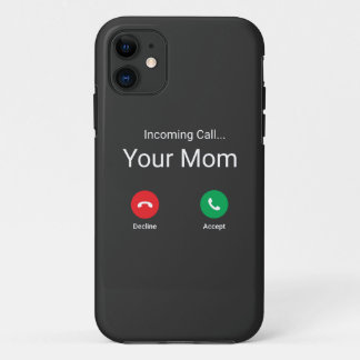 Inkomende oproep van je moeder iPhone 11 hoesje