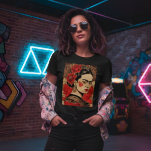 InkPunk Frida Kahlo T-Shirt - Bold & Iconique