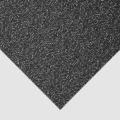 Inkt Dot Scales - Zwart Tissuepapier (Detail)