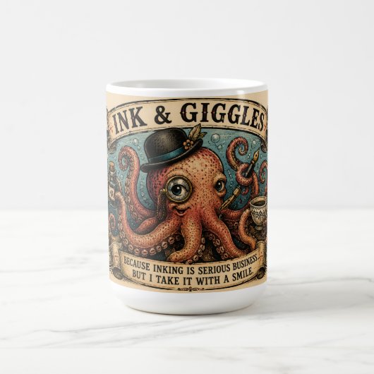 INKT EN GIGGELT MAGISCHE MOK (Midden)