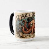 INKT EN GIGGELT MAGISCHE MOK (Voorkant links)