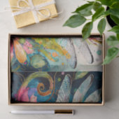 Inkt en Pen Waterverf Dragonfly Tissuepapier (Geschenk)