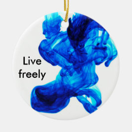 Inkt en Quill kerstversiering Keramisch Ornament