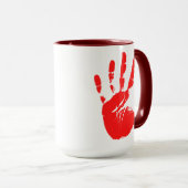 Inkt Print Mok (Voorkant rechts)