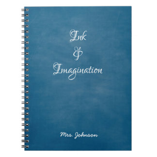 Inkt & Verbeelding Blauw Notitieboek
