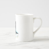 Inkt voor orca-walvis porselein kop (Rechts)