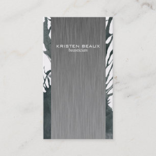 Inkt voor stalen paneel visitekaartje