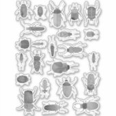 Inktbundels en snijdsels sticker (Voorkant)