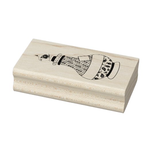 inktflessenstaal rubberstempel (Stempel)