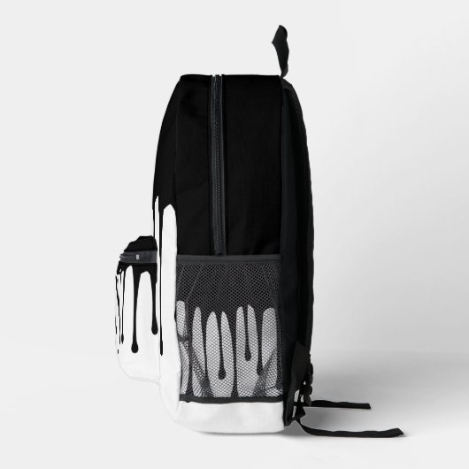 Inktlek Bedrukte Rugzak (Rechts)