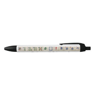 Inktpennen houden van mahjong zwarte inkt pen
