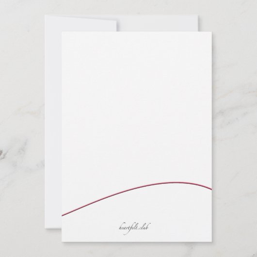 Inktpot en ganzenveer verhuizen mededeling aankondiging (Achterkant)