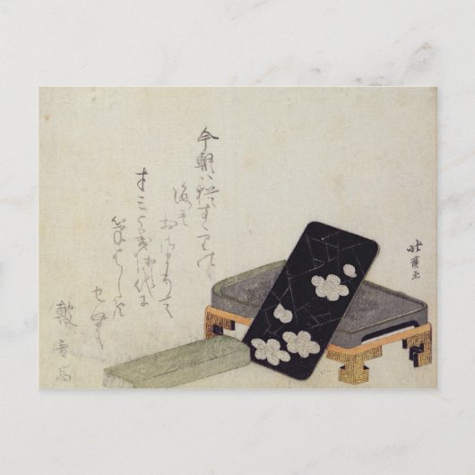 inktsteen briefkaart (Voorkant)