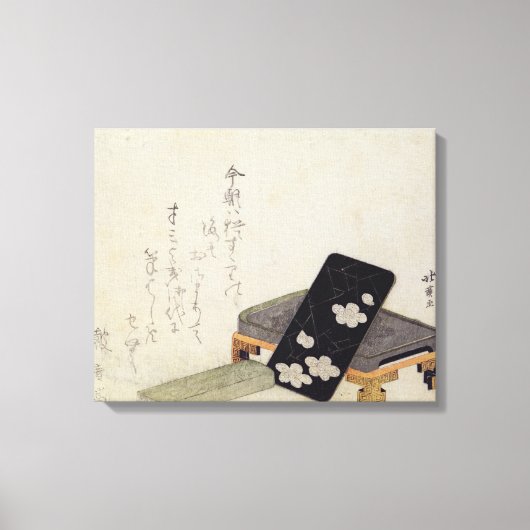 inktsteen canvas afdruk (Voorkant)