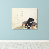 inktsteen canvas afdruk (Insitu (Houten vloer))