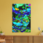 Inktvis Canvas Afdruk (Insitu (Woonkamer))