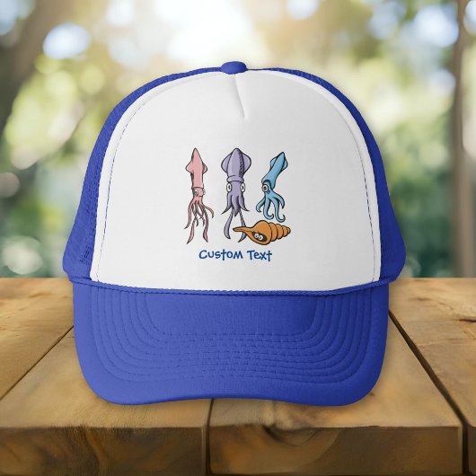 Inktvis Cartoons Trucker Pet
