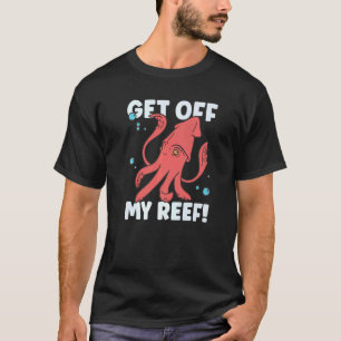 Inktvis Octopus Inktvis Mariene Bioloog 7 T-shirt