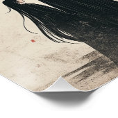 Inktwas schilderen perfect poster (Hoek)