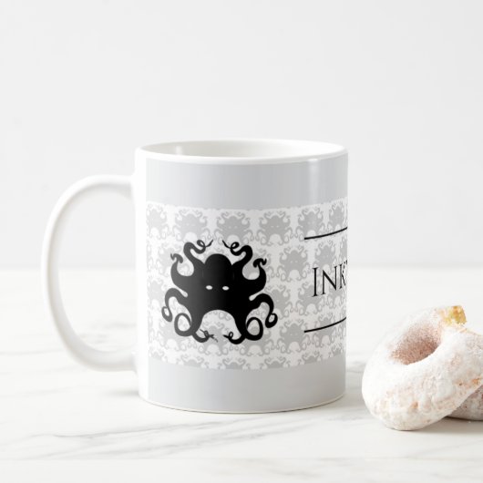 Inky Bones Press Mug (Avec donut)