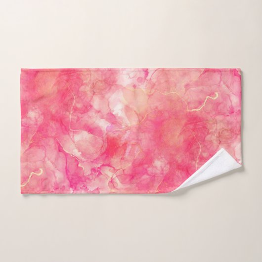 Inky Roos Gold Handdoek (Handdoek)