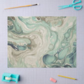 Inky Wave 1 Koffie Aqua Tissue Papier (Craft)